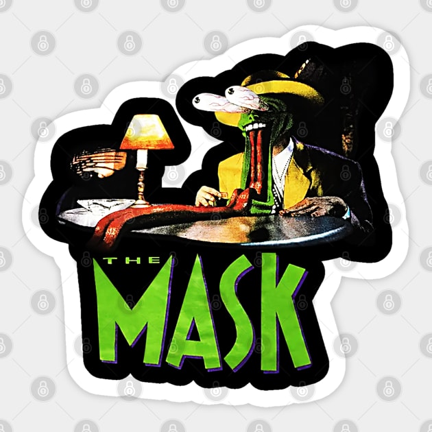 The Mask - Jim Carrey Sticker by nicklower